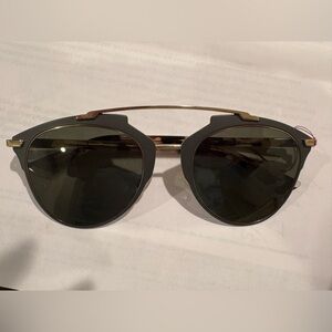 Dior Black and Gold Sunglasses